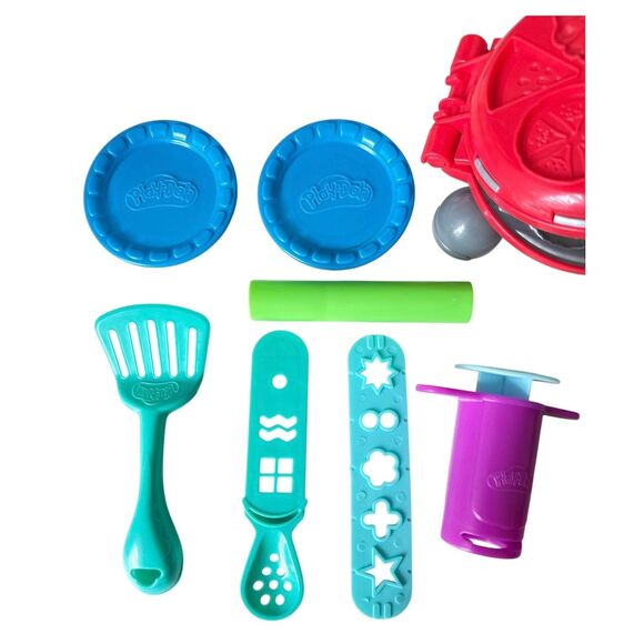 PLAY-DOH Kitchen Creations Burger Barbecue BBQ Hamburger Cooking Baking Toys - Picture 3 of 5